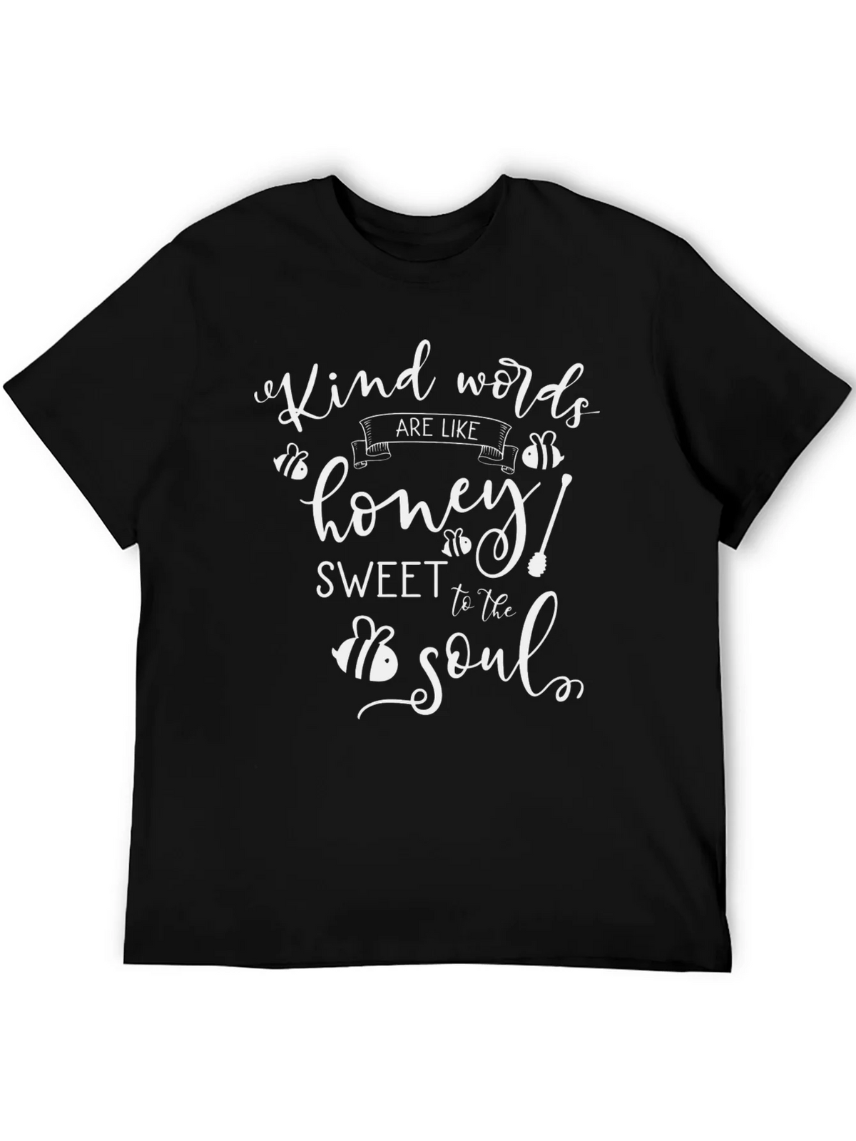 Kind Words Are Like Honey Graphic Tee product image 5