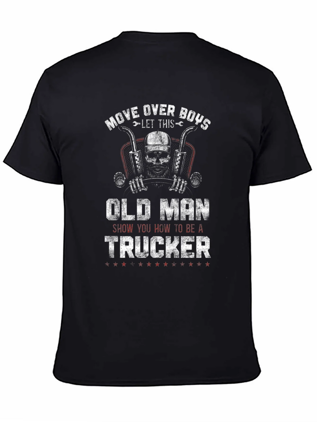 Old Man Trucker T-Shirt - Move Over Boys! product image 4