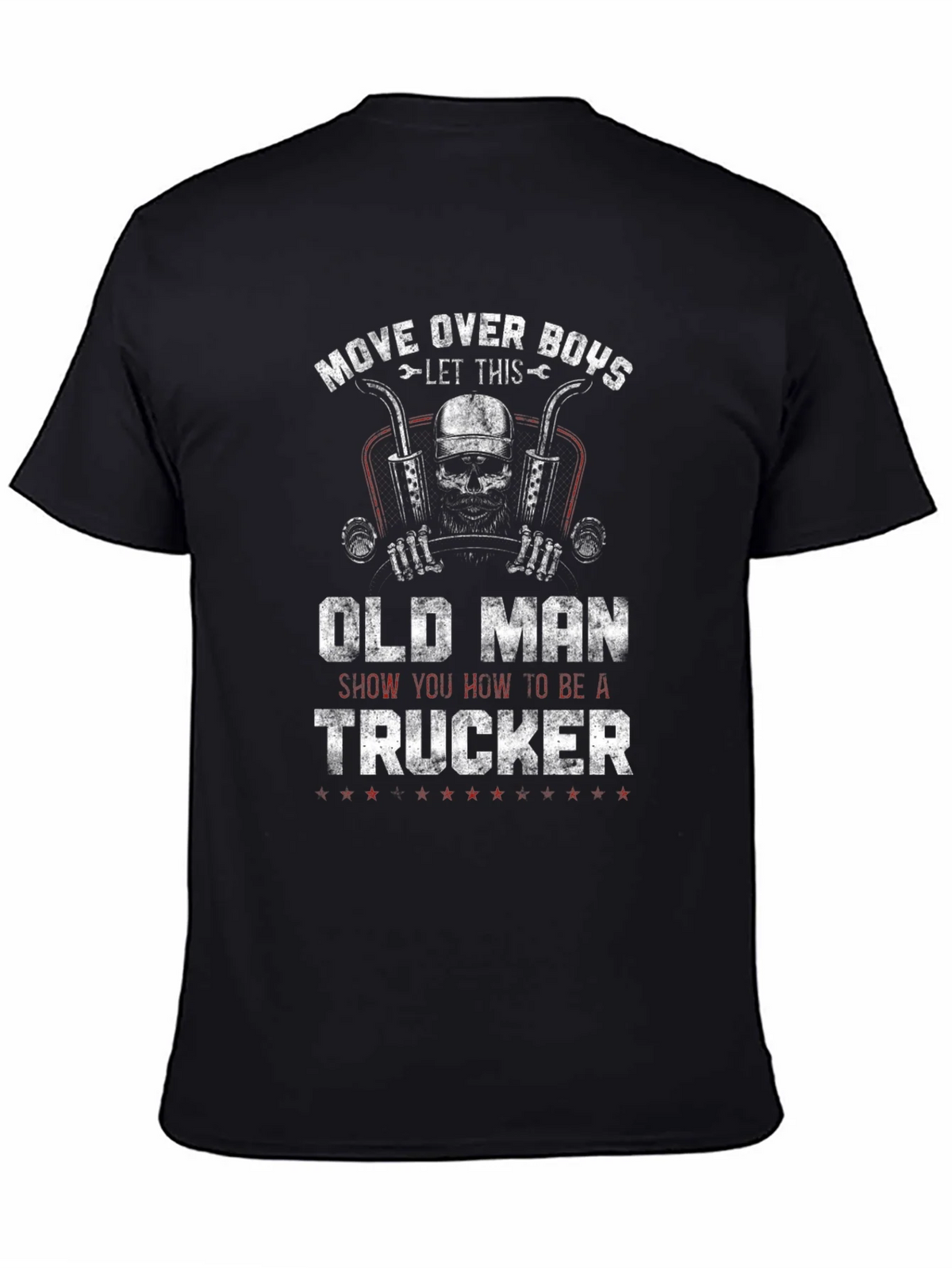 Old Man Trucker T-Shirt - Move Over Boys! product image 4