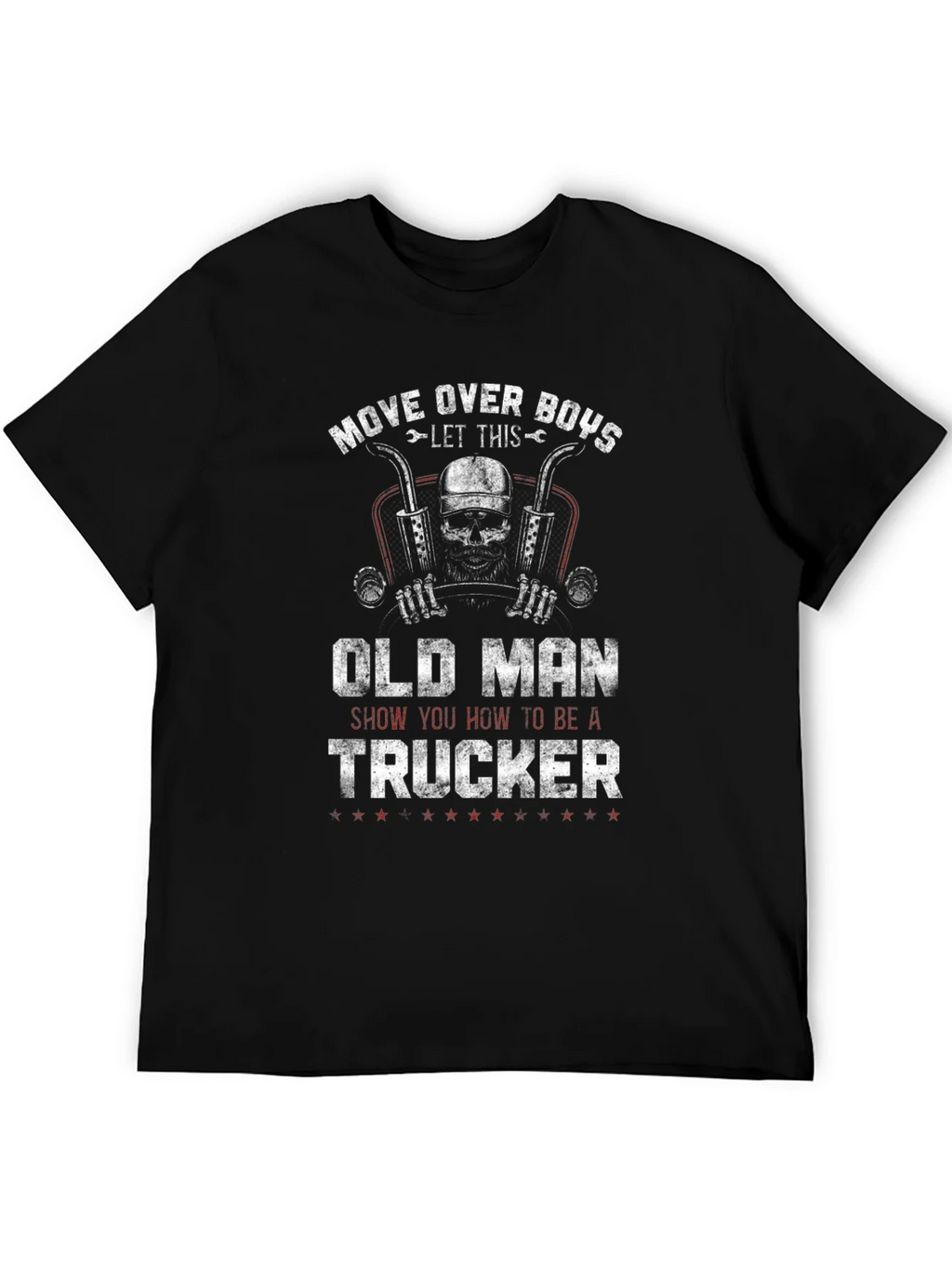 Old Man Trucker T-Shirt - Move Over Boys! product image 5