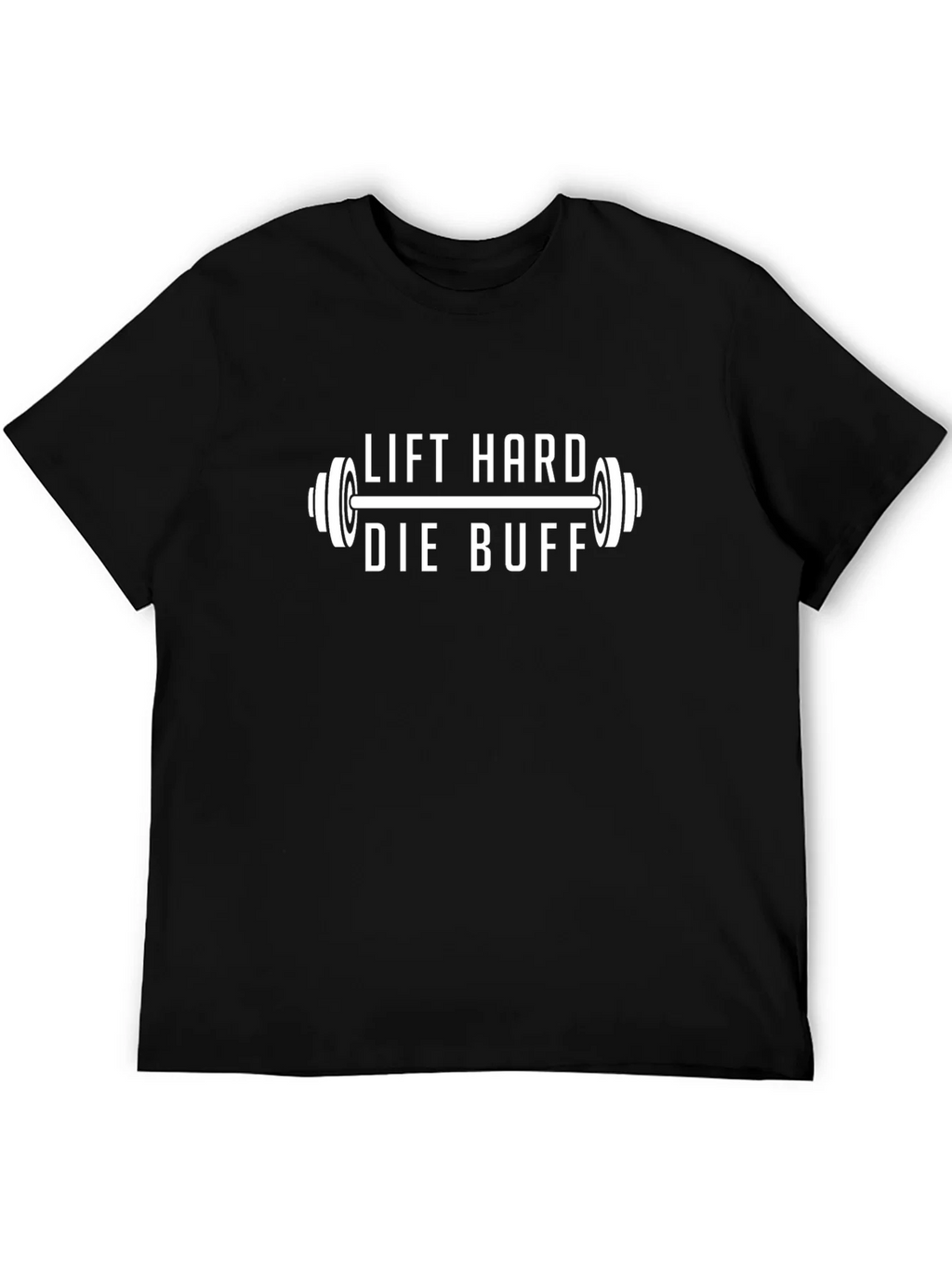 Lift Hard Die Buff Black T-Shirt - Gym Motivation product image 5