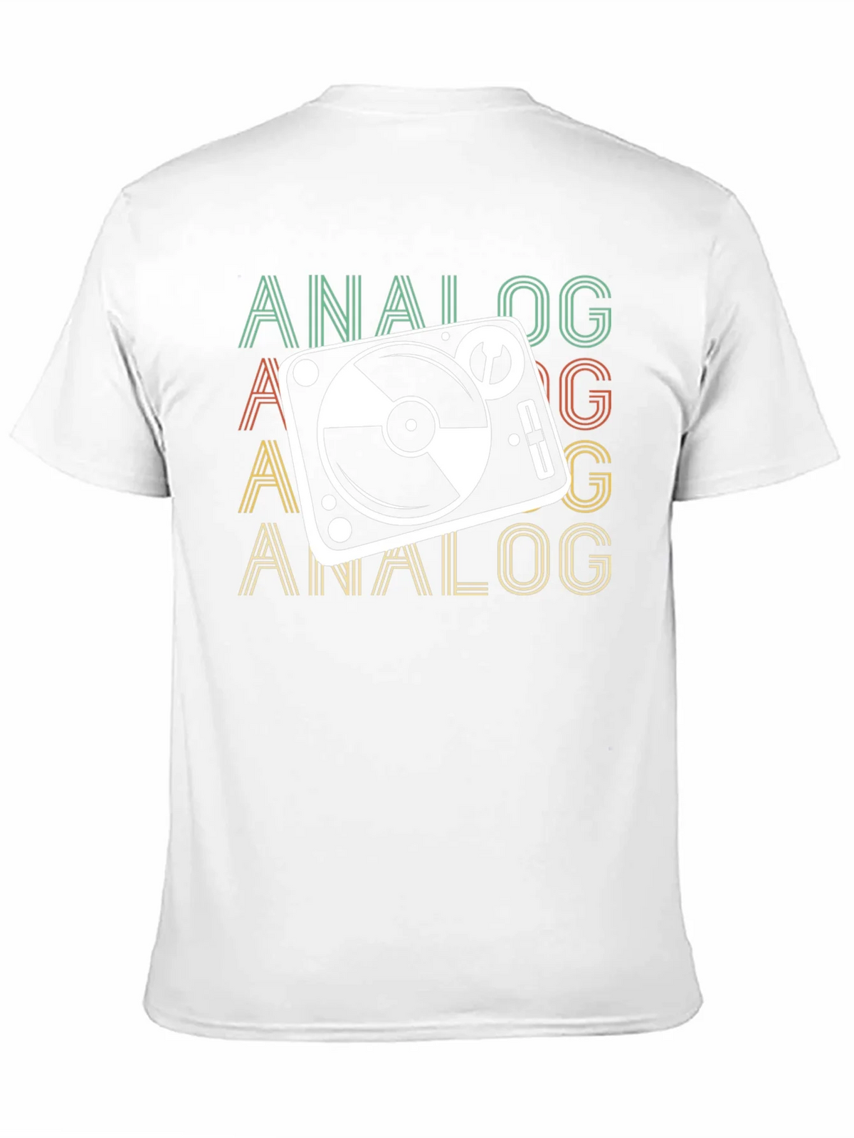 Retro Analog Turntable T-Shirt product image 10