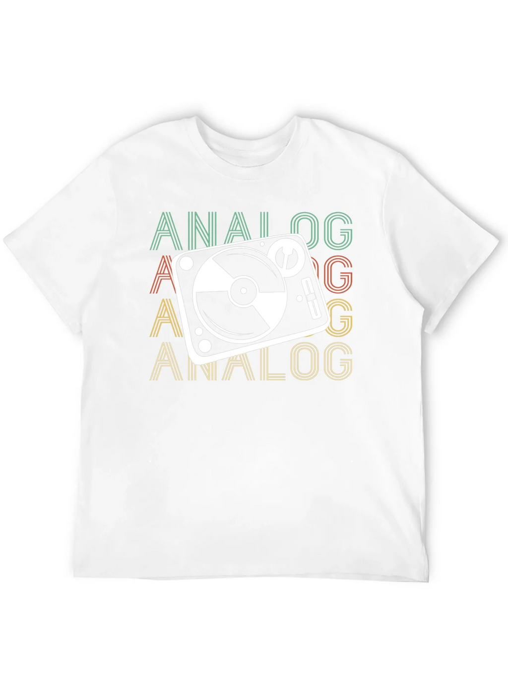 Retro Analog Turntable T-Shirt product image 11