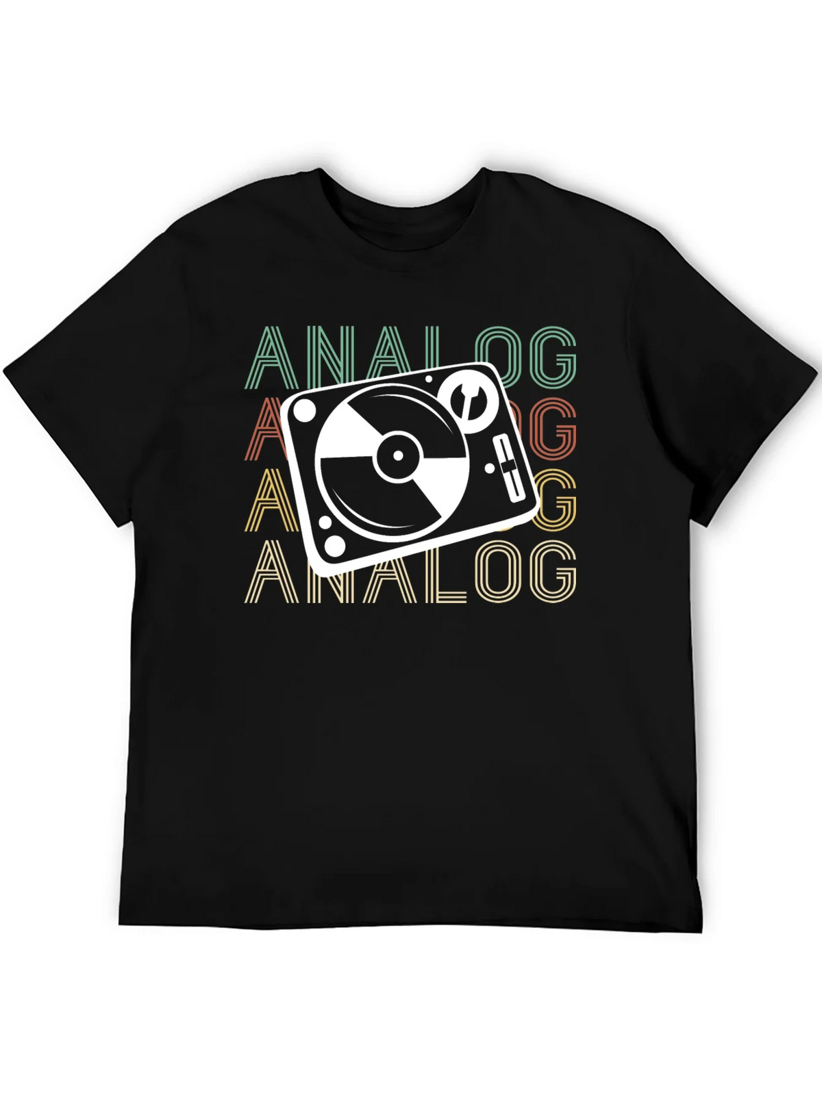 Retro Analog Turntable T-Shirt product image 5