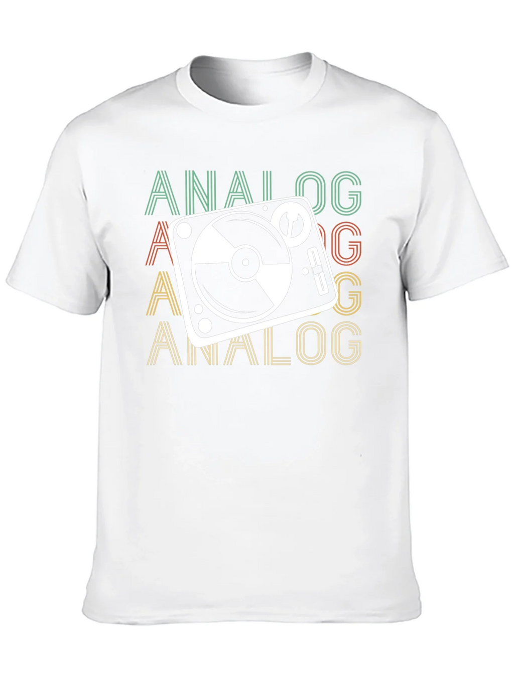 Retro Analog Turntable T-Shirt product image 9