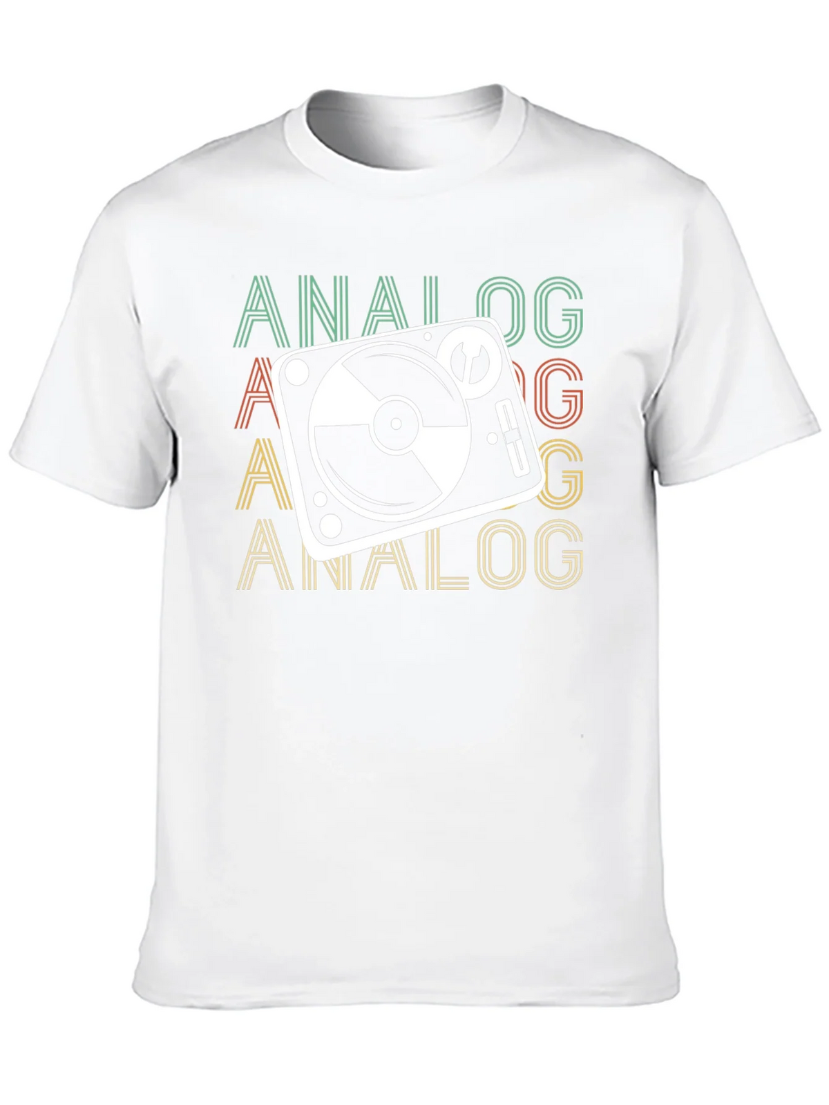 Retro Analog Turntable T-Shirt product image 9