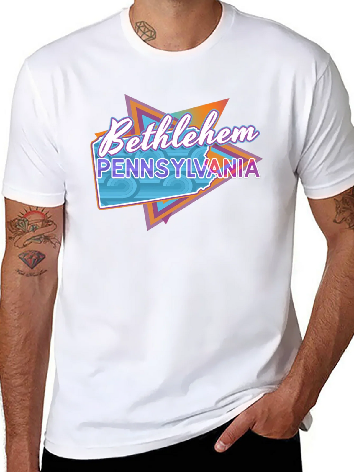Bethlehem Pennsylvania Graphic T-Shirt product image 4