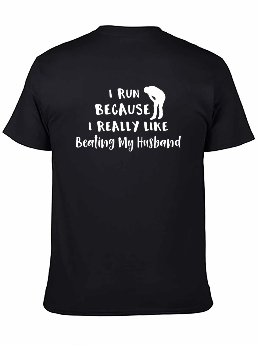Funny I Run Because Graphic Tee product image 4