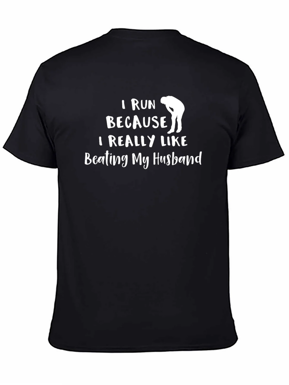 Funny I Run Because Graphic Tee product image 4