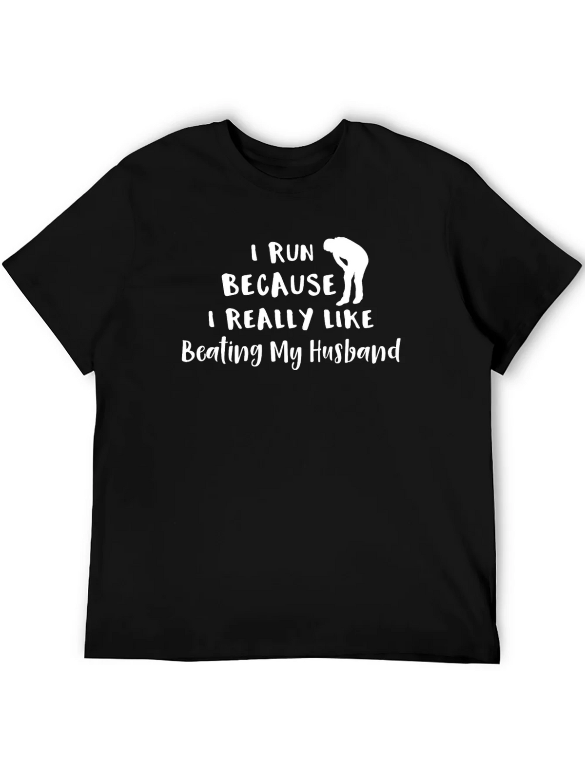 Funny I Run Because Graphic Tee product image 5