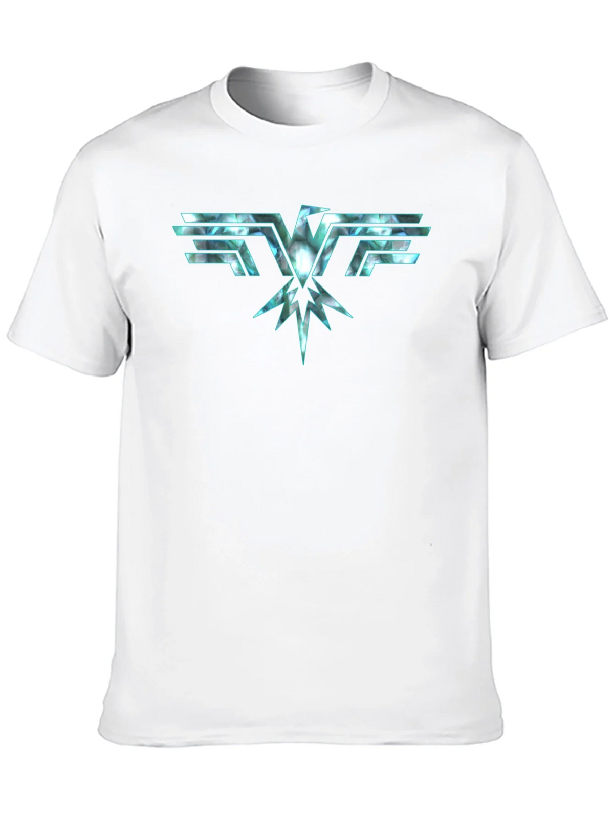 Abstract Eagle Graphic Black T-Shirt product image 5