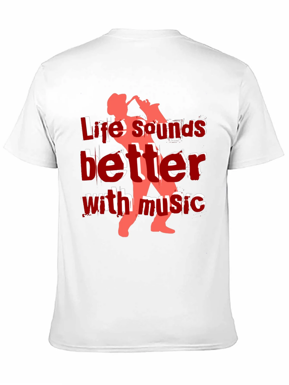 Life Sounds Better with Music Graphic Tee product image 10