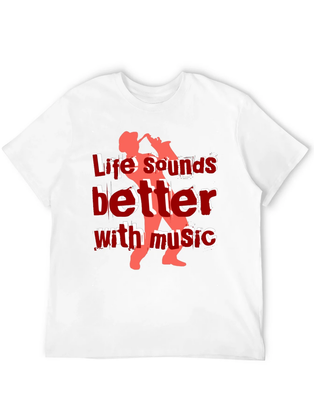 Life Sounds Better with Music Graphic Tee product image 11