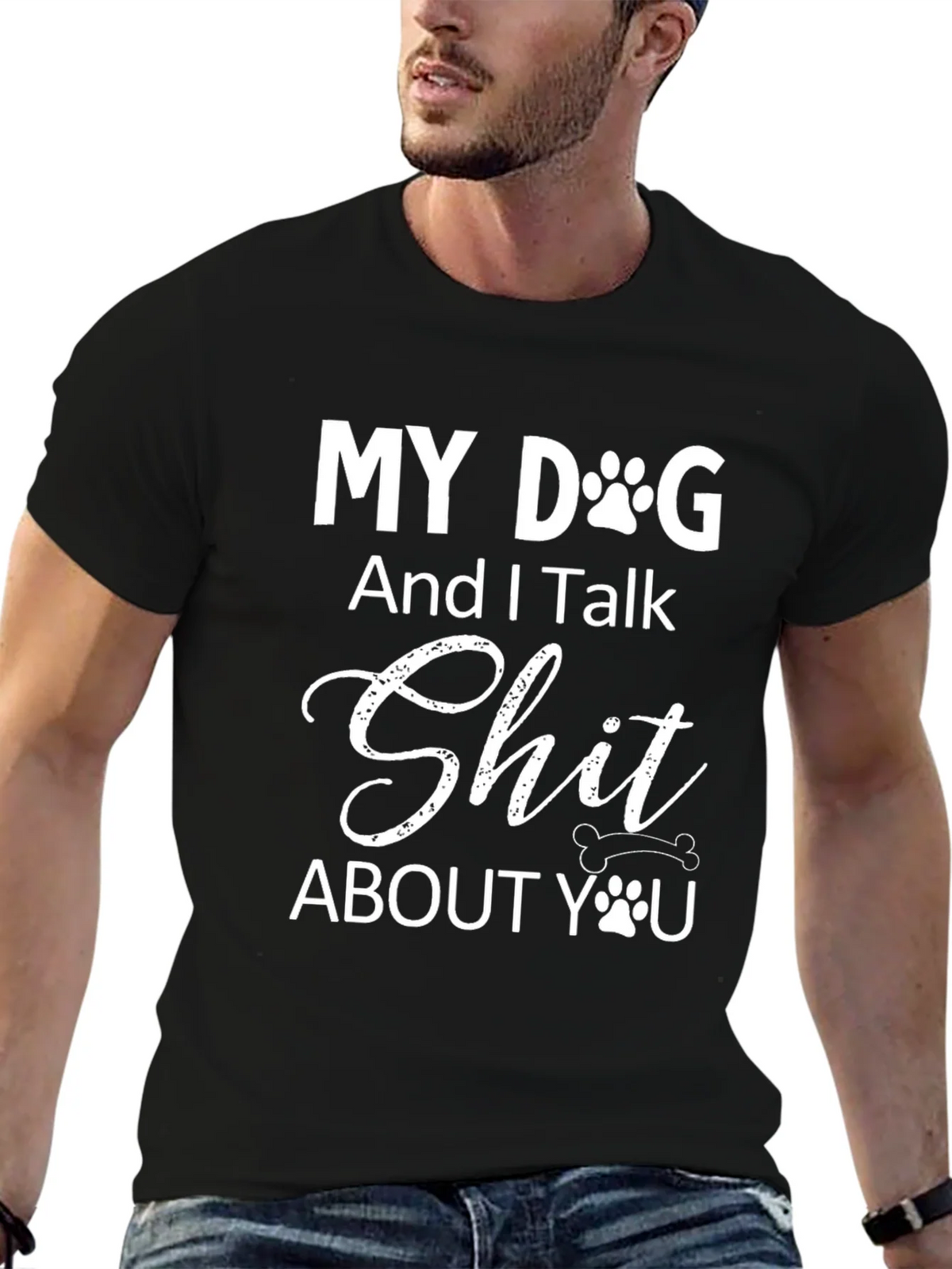 My Dog And I Talk T-Shirt product image 4