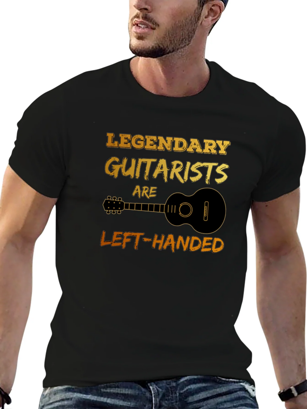 Legendary Guitarists Left-Handed Graphic T-Shirt product image 5