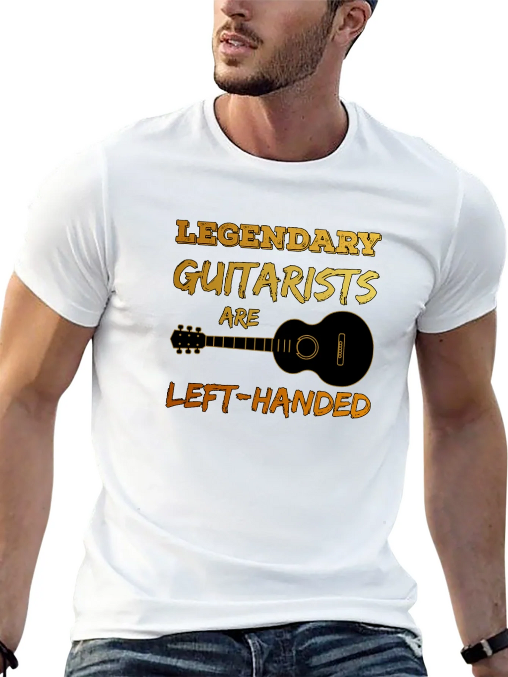 Legendary Guitarists Left-Handed Graphic T-Shirt product image 11