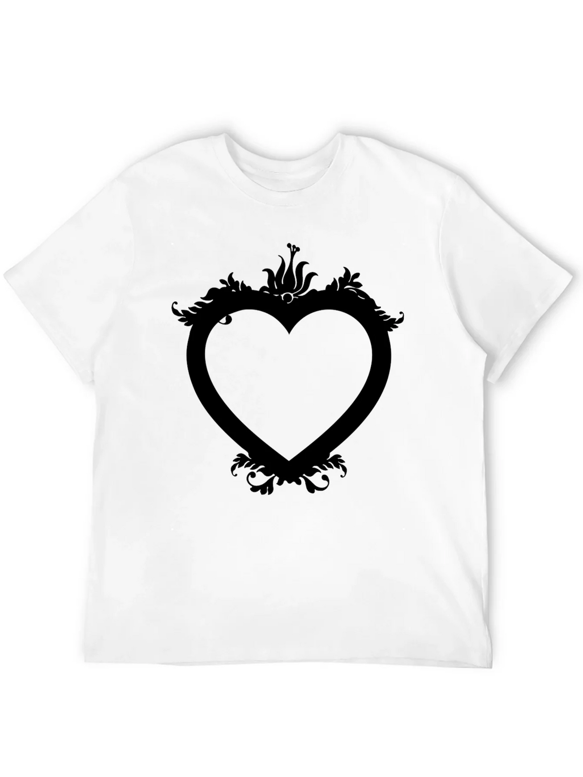 Heart Frame Graphic Tee - Modern Style product image 7
