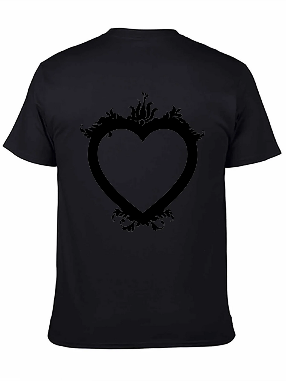 Heart Frame Graphic Tee - Modern Style product image 2