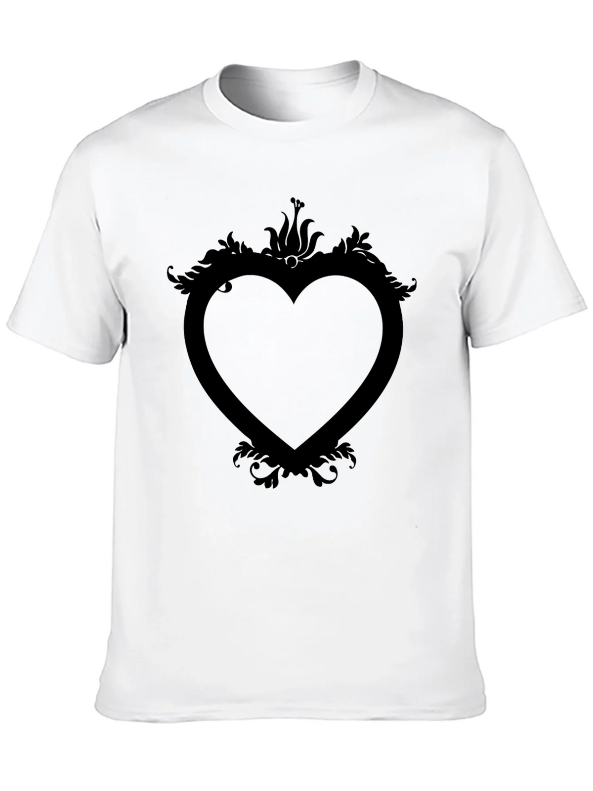 Heart Frame Graphic Tee - Modern Style product image 5