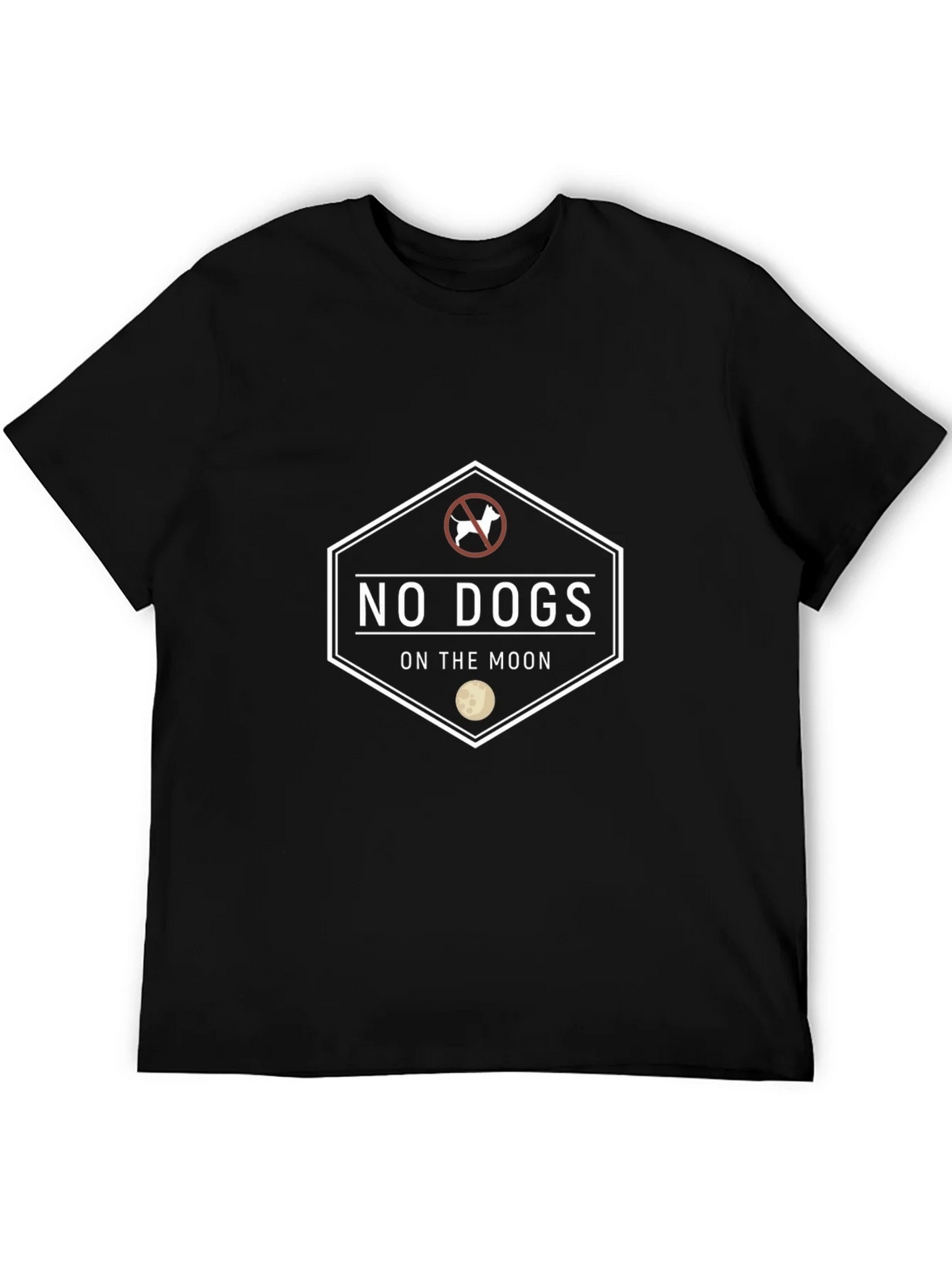 No Dogs on the Moon Graphic T-Shirt product image 5