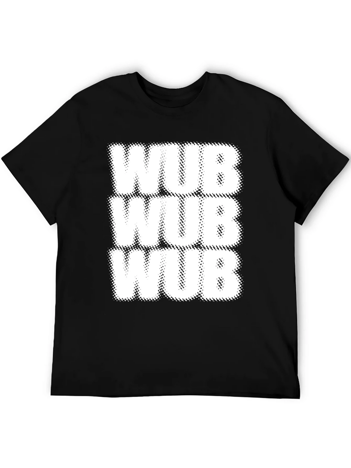 WUB Novelty T-Shirt - Black Cotton Tee product image 5