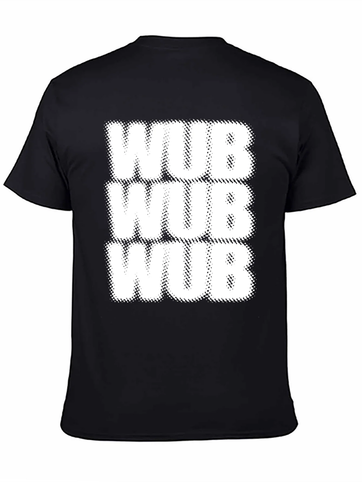 WUB Novelty T-Shirt - Black Cotton Tee product image 4
