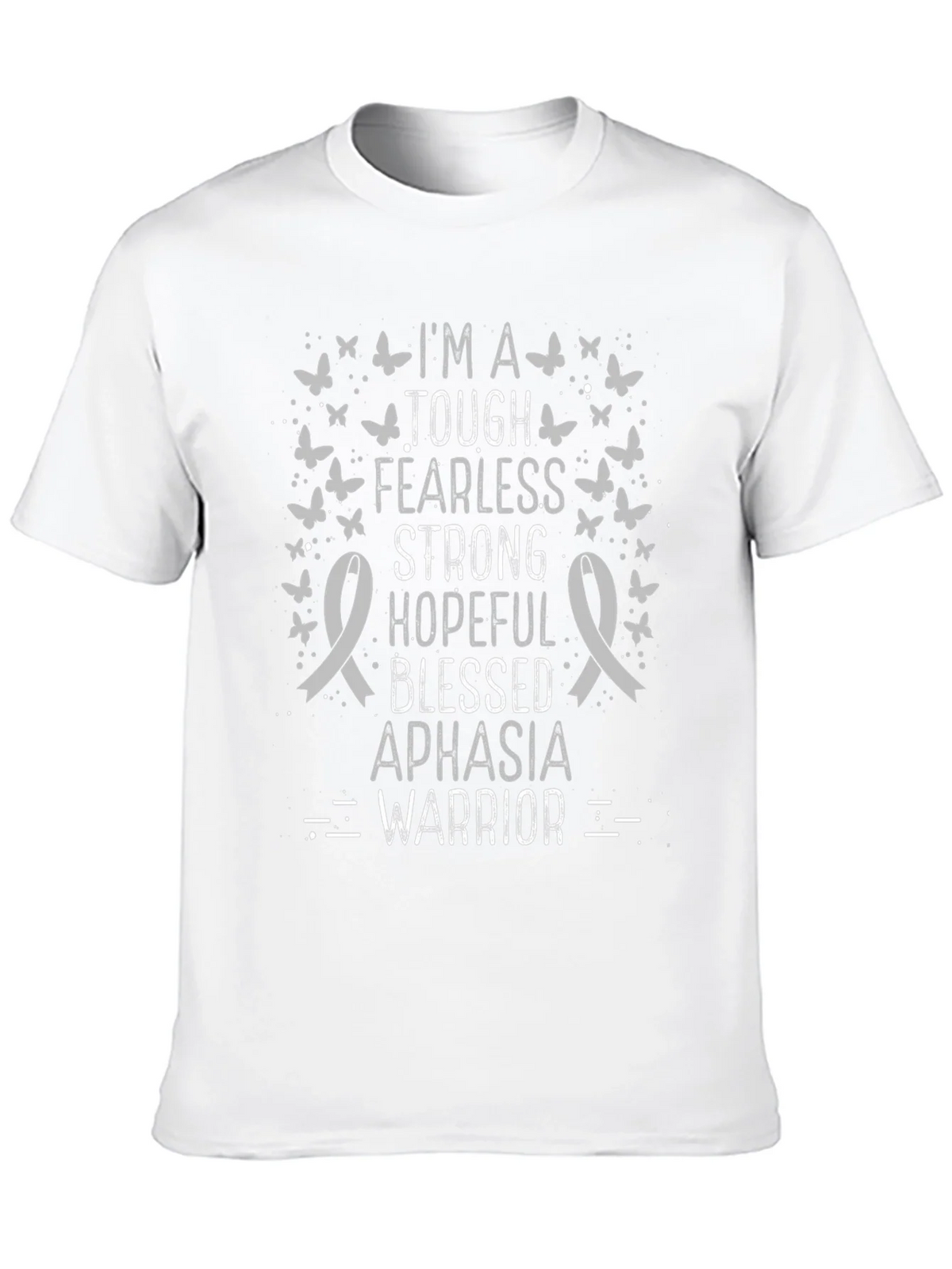 Aphasia Warrior T-Shirt - Tough Fearless Strong product image 9