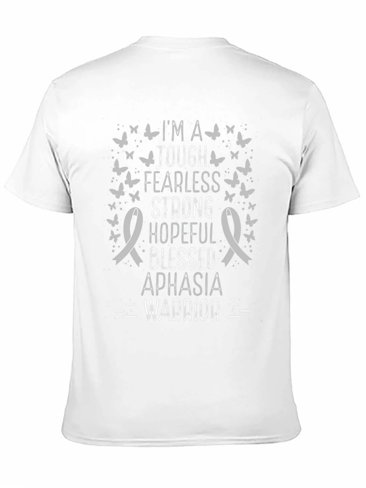 Aphasia Warrior T-Shirt - Tough Fearless Strong product image 10