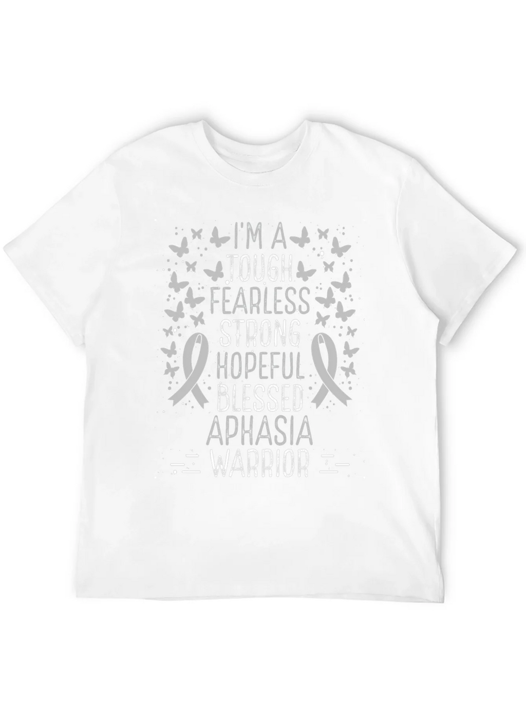 Aphasia Warrior T-Shirt - Tough Fearless Strong product image 11