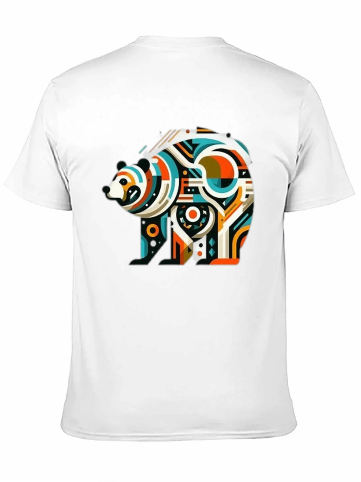 Abstract Bear Graphic Tee - Mens Black T-Shirt product image 10
