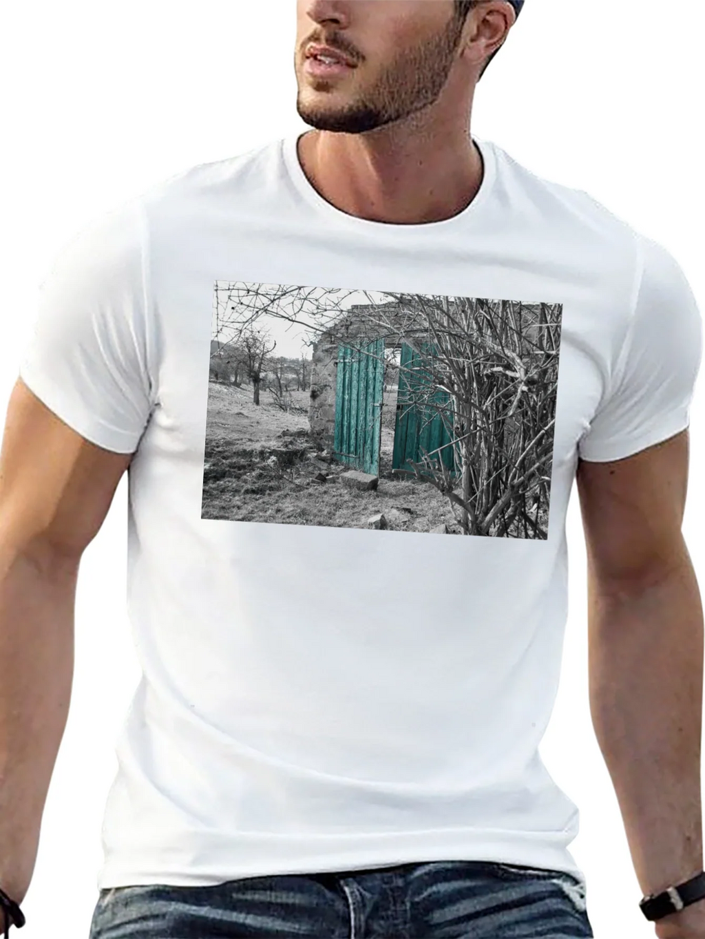 Rustic Doorway Graphic Tee product image 9