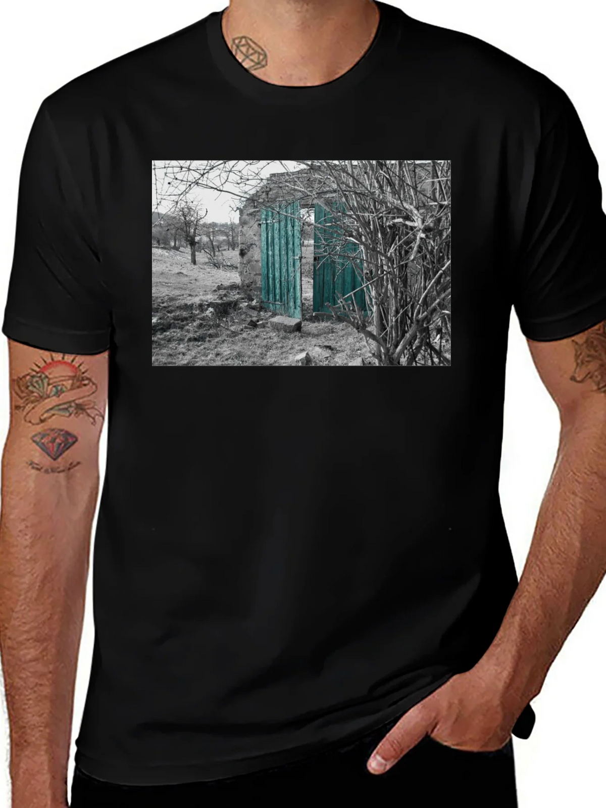 Rustic Doorway Graphic Tee product image 1