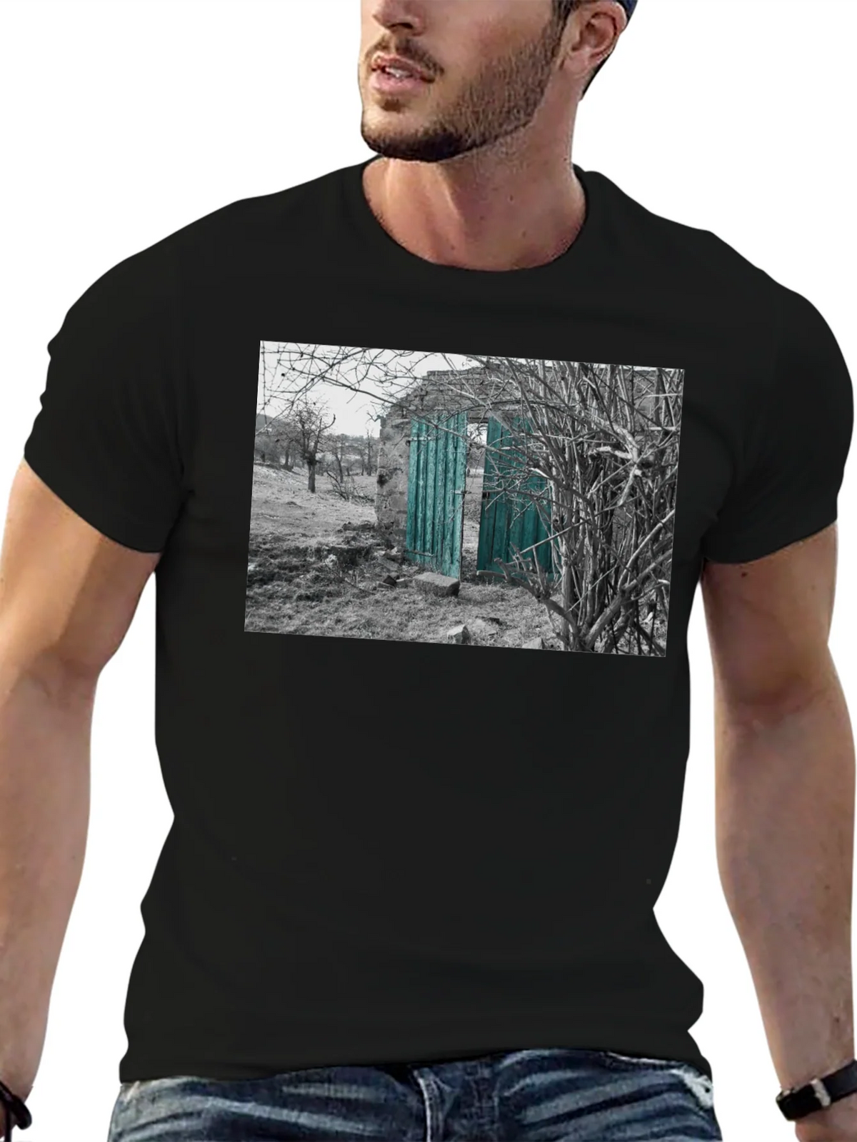 Rustic Doorway Graphic Tee product image 5