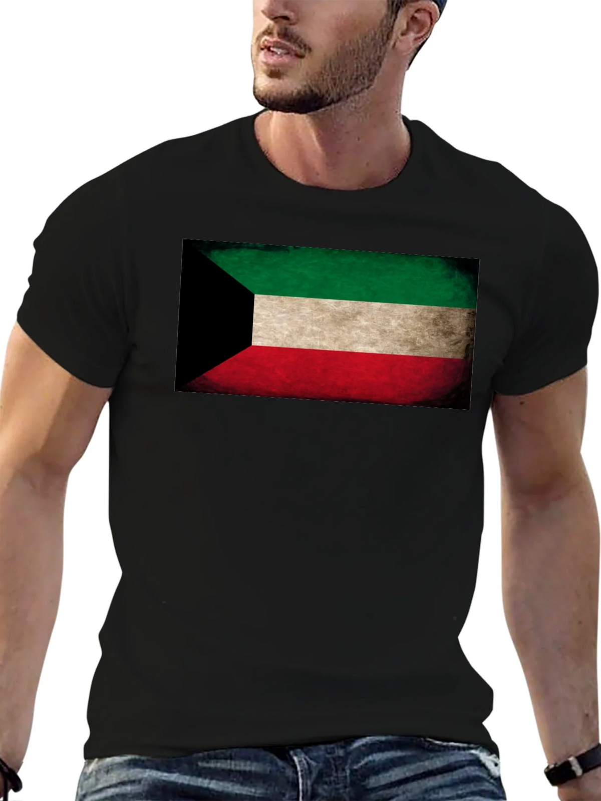 Kuwait Flag T-Shirt - Distressed Design product image 6