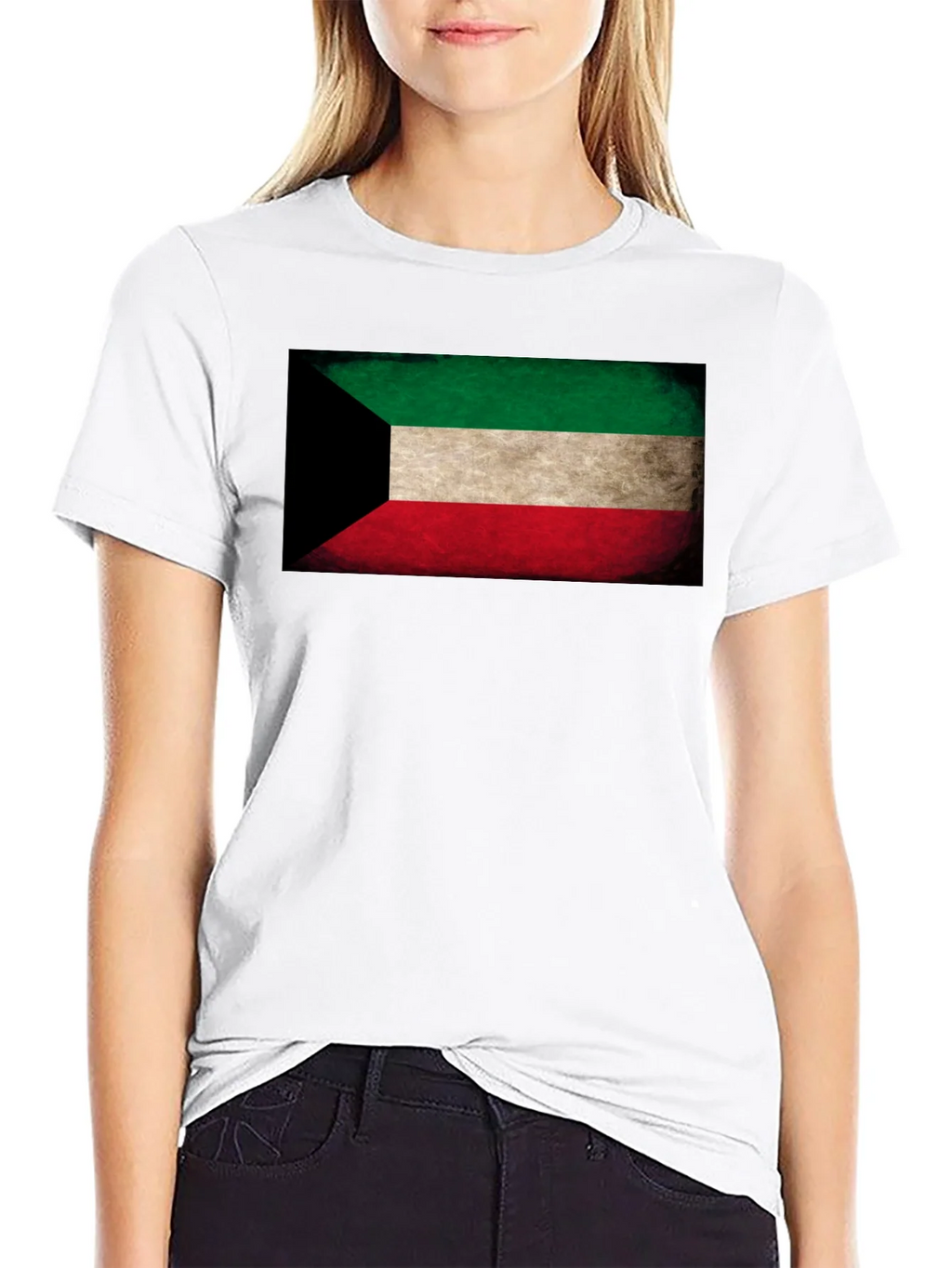 Kuwait Flag T-Shirt - Distressed Design product image 8