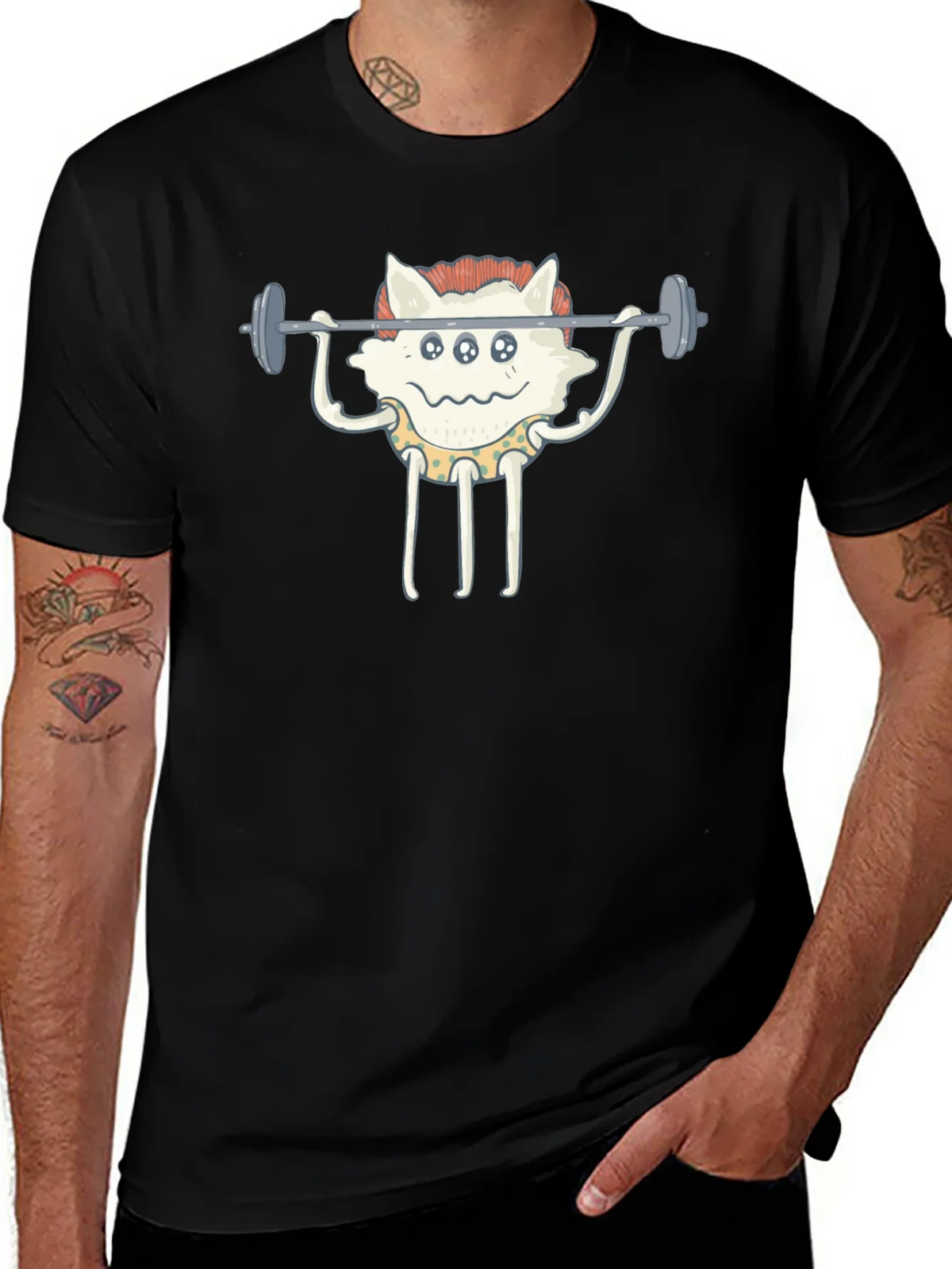 Monster Gym T-Shirt - Funny Workout Tee product image 1