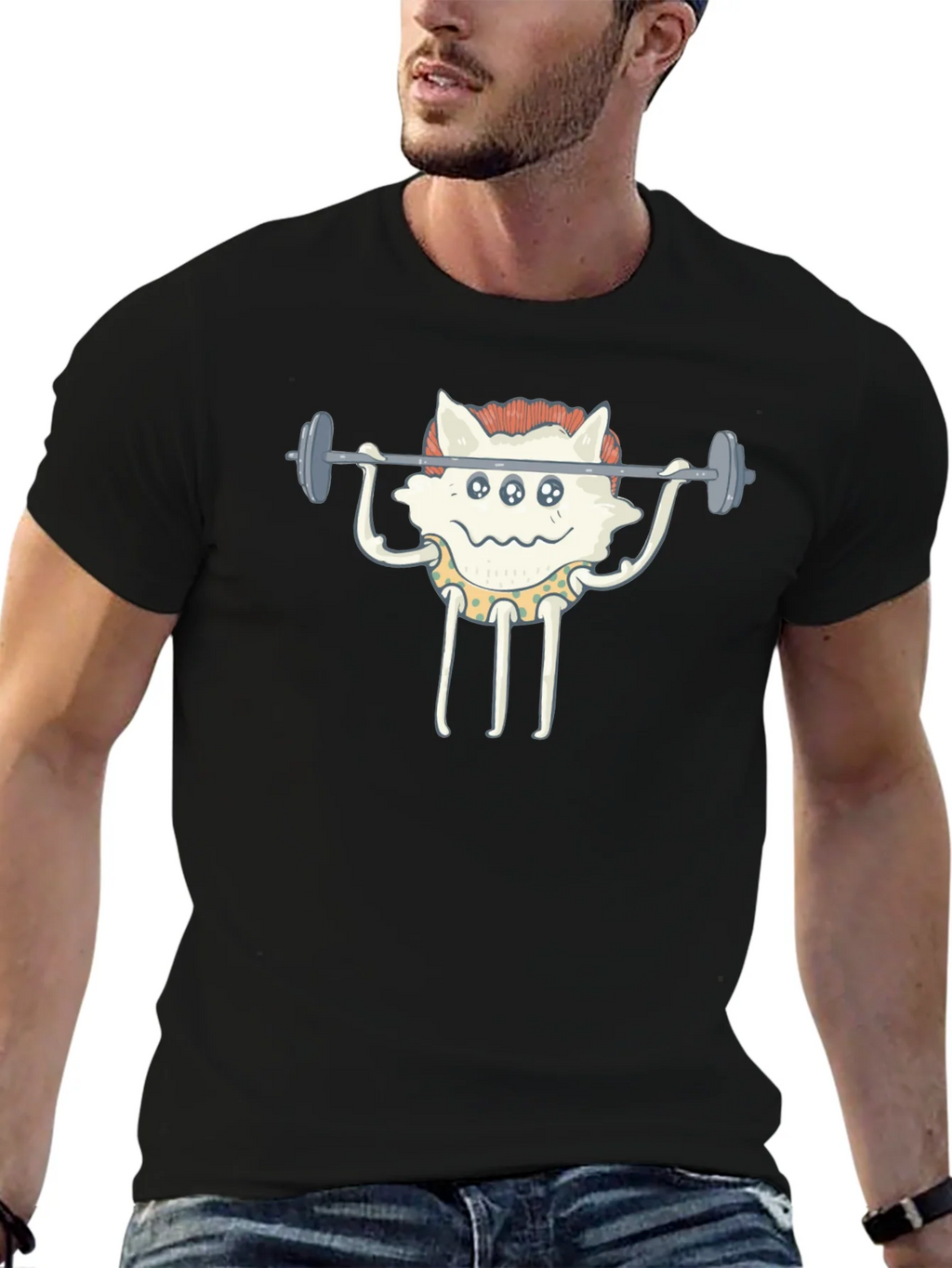 Monster Gym T-Shirt - Funny Workout Tee product image 6
