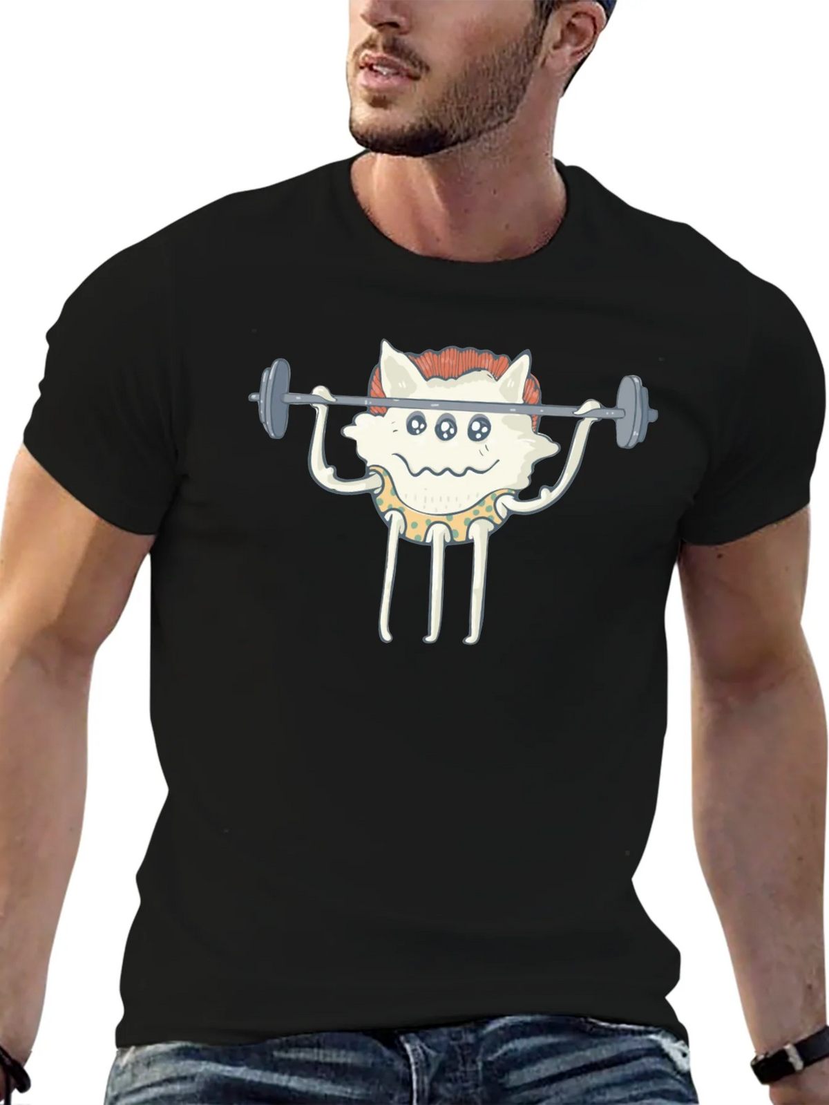 Monster Gym T-Shirt - Funny Workout Tee product image 6