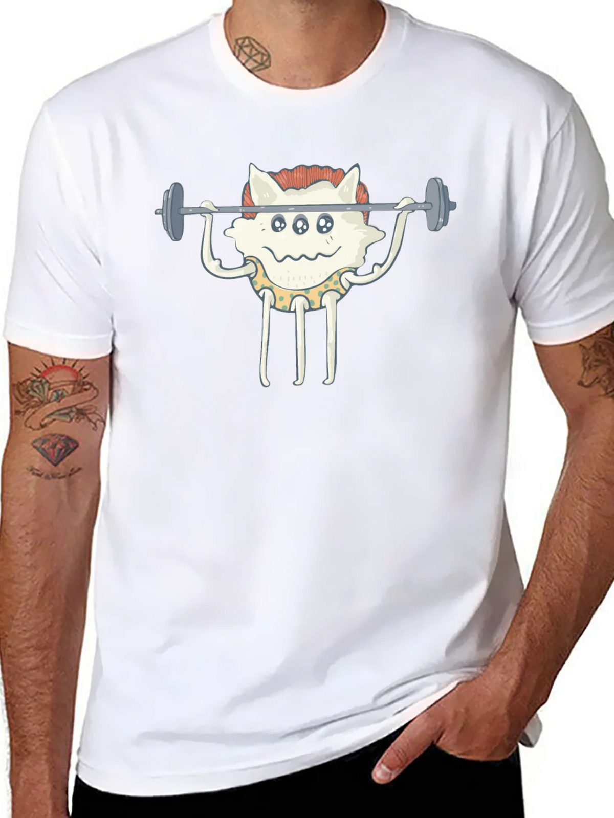 Monster Gym T-Shirt - Funny Workout Tee product image 7