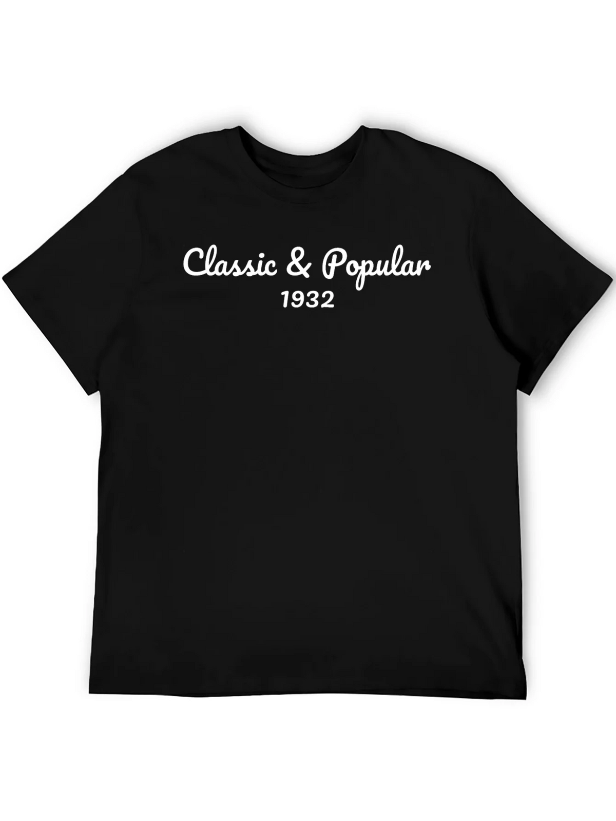 Classic & Popular 1932 Black T-Shirt product image 5