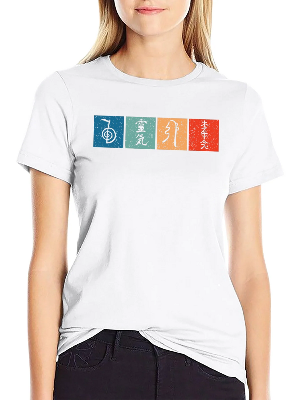 Retro Reiki Symbol T-Shirt product image 7
