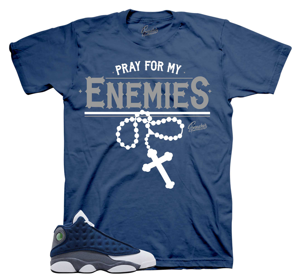 Retro 13 Flint Enemies Shirt