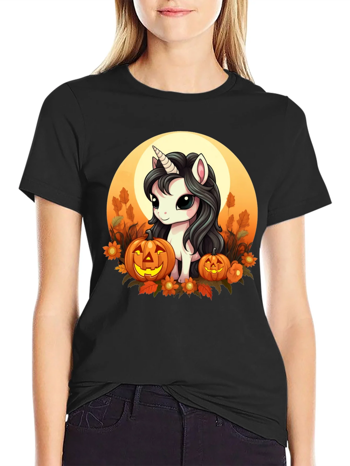 Halloween Unicorn T-Shirt - Spooky Cute! product image 2