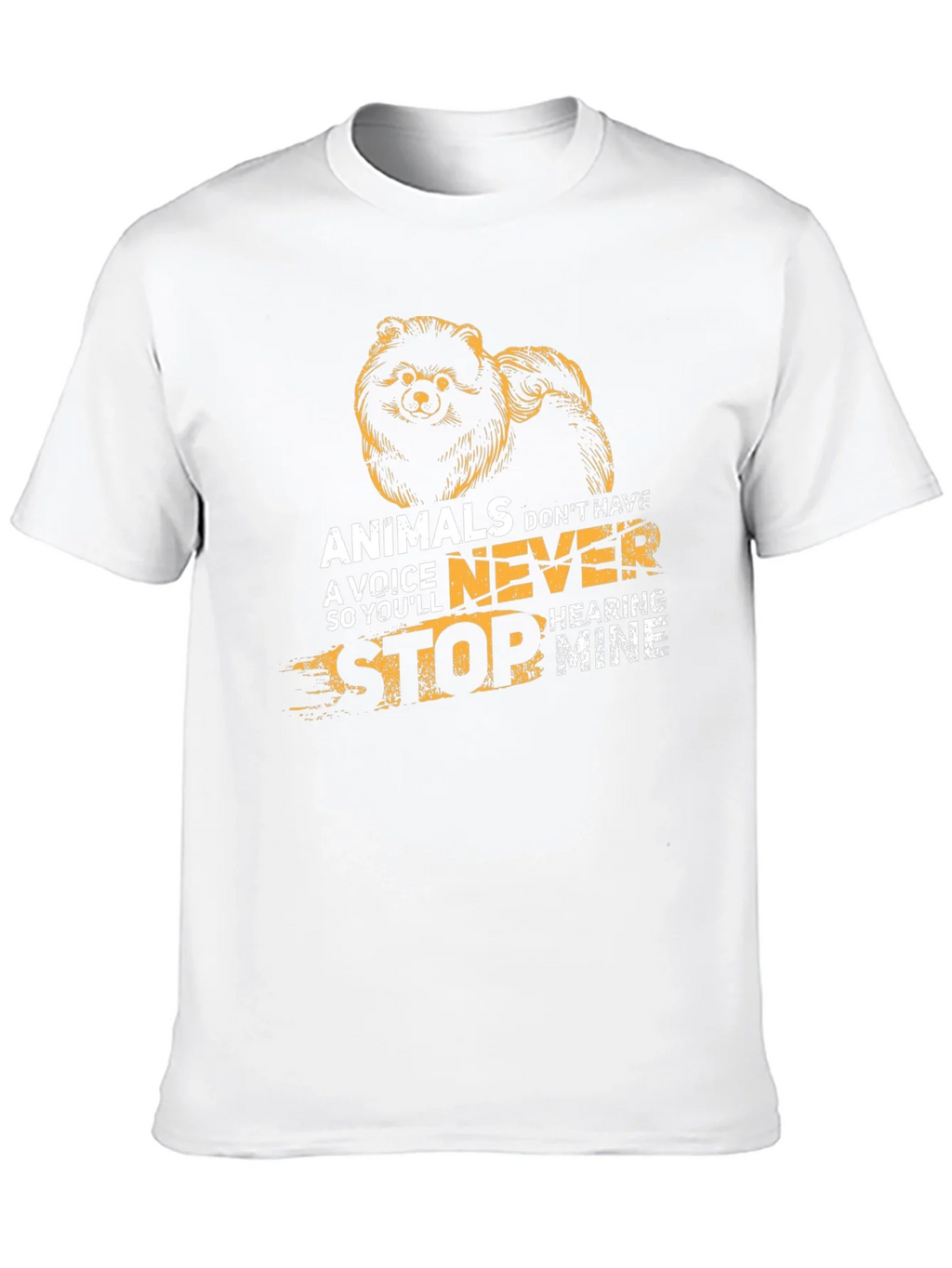 Animals Dont Have a Voice T-Shirt product image 2