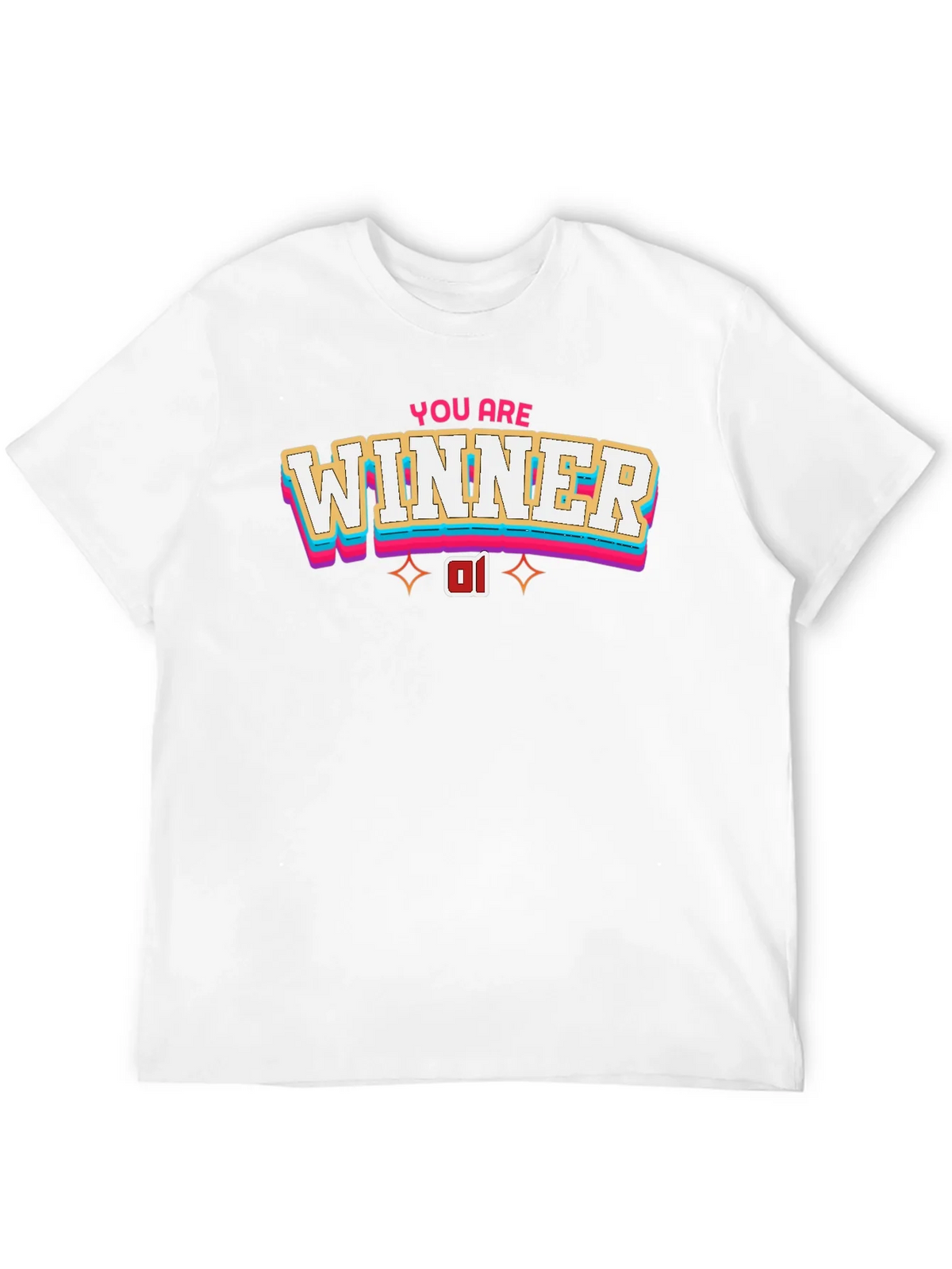 You Are Winner Black T-Shirt product image 11
