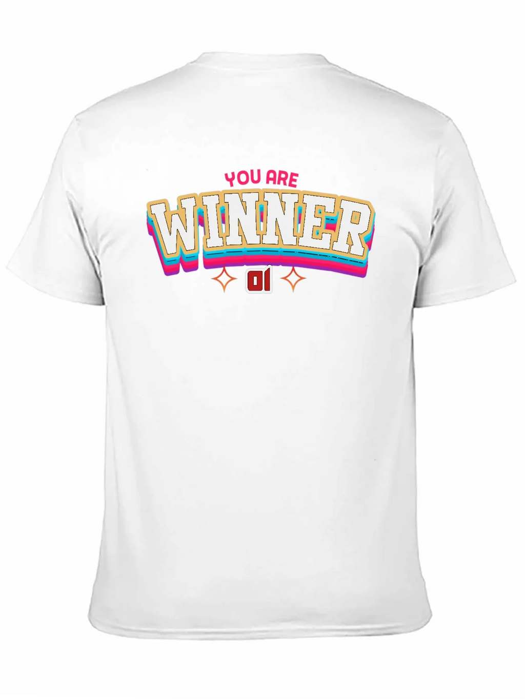 You Are Winner Black T-Shirt product image 10