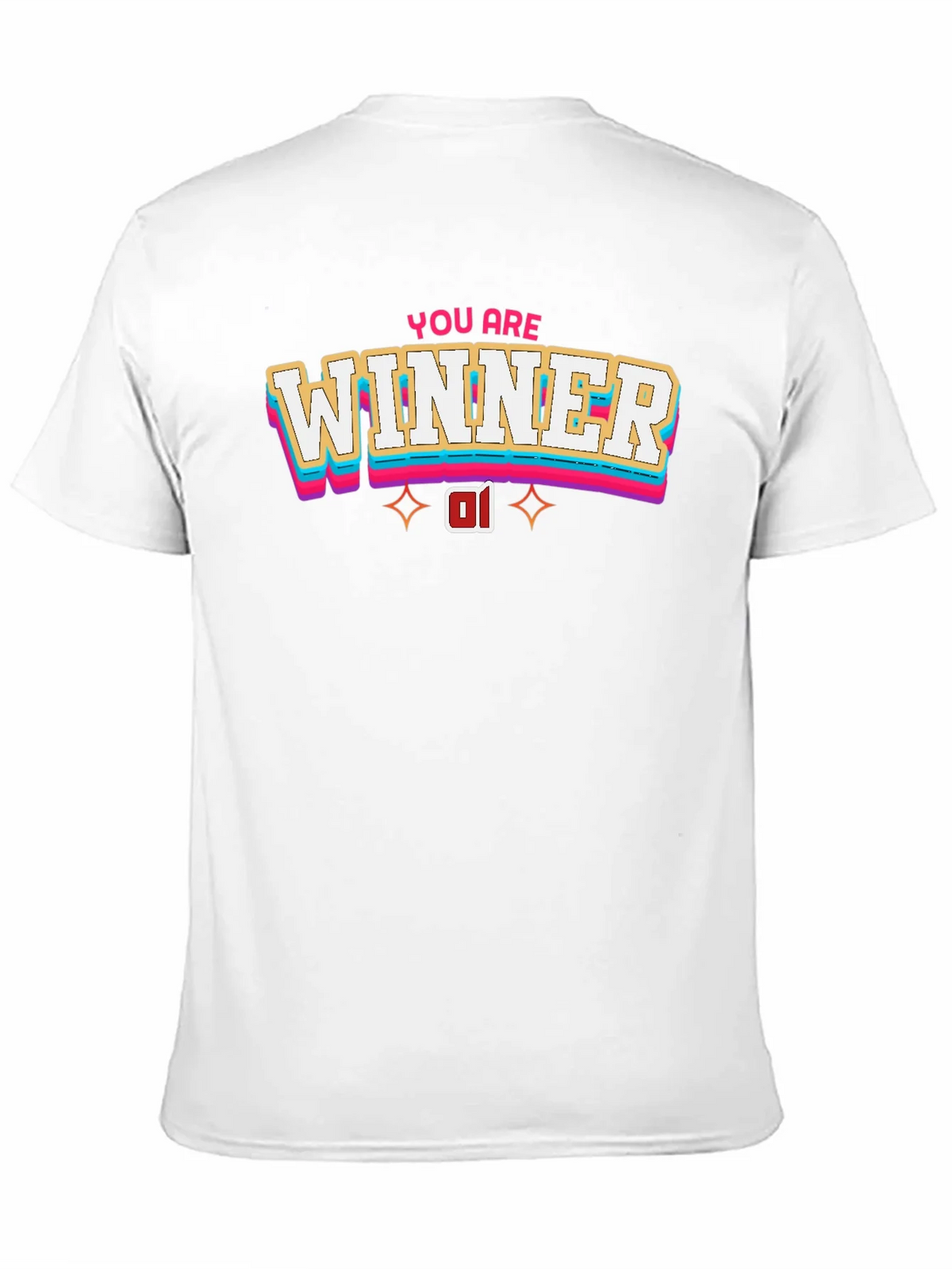 You Are Winner Black T-Shirt product image 10