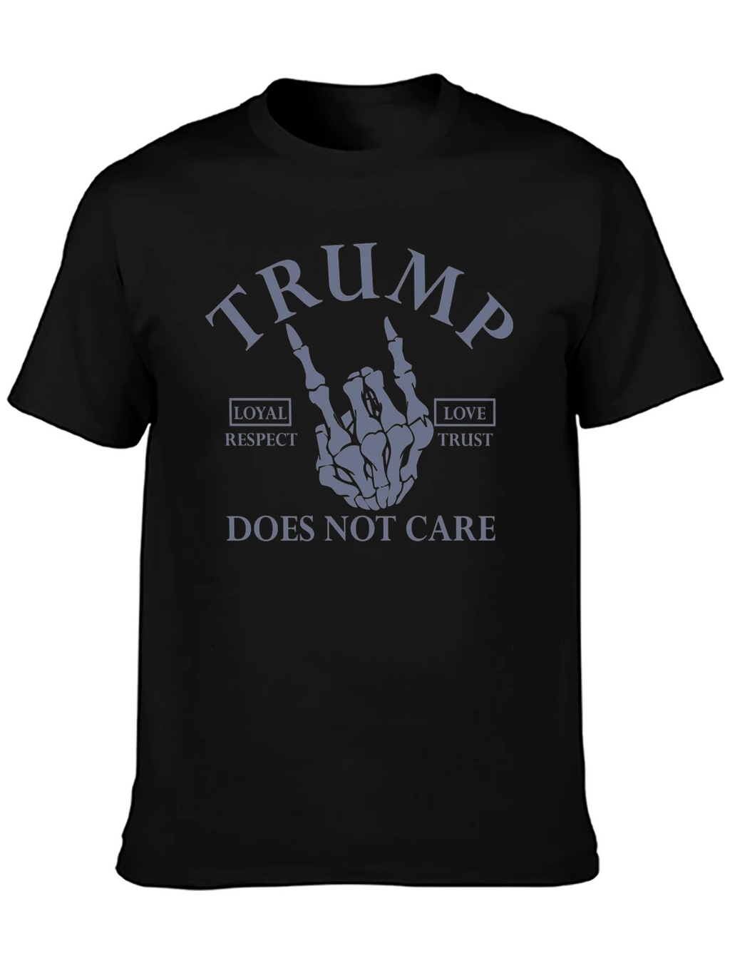 Trump Skeleton Hand Graphic Tee - Does Not Care product image 3