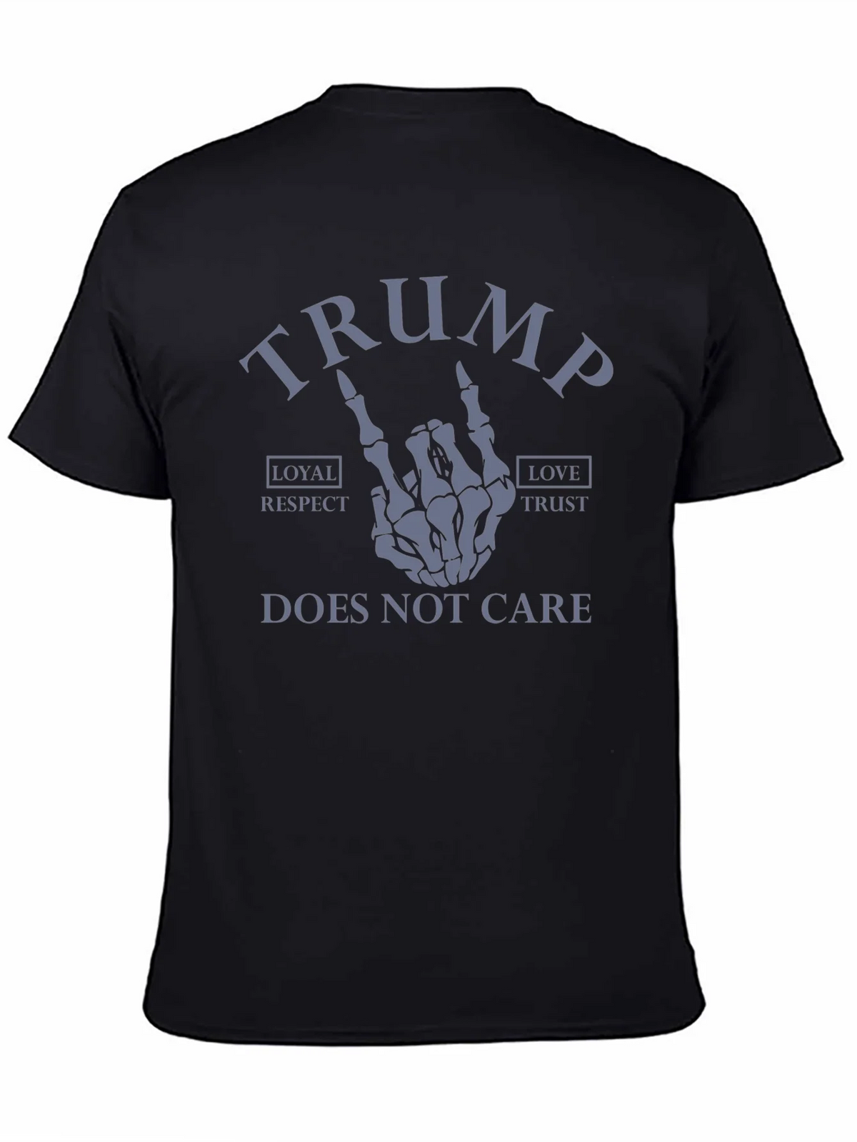 Trump Skeleton Hand Graphic Tee - Does Not Care product image 4
