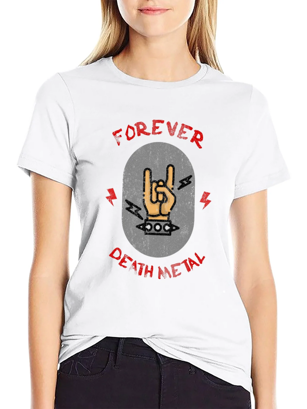 Forever Death Metal Graphic Tee - Rock On! product image 8
